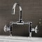 Kingston Brass KS2171RKX Bridge Bathroom Faucet with Push Pop-Up, Polished Chrome KS2171RKX - alternate 6
